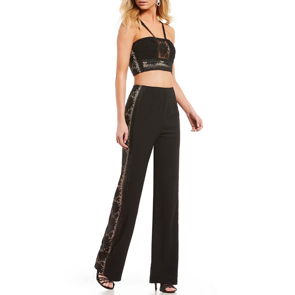 Free People Bella crop top and pant set